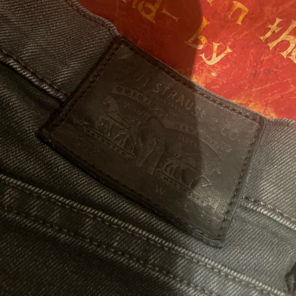 🌸2/$60🌸👖✨ Vintage Distressed Black Tab Levi's 511 Jeans | Grailed✨👖 - Picture 6 of 10